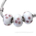 bead jewelry 2016 women coloured glaze white beaded bracelet